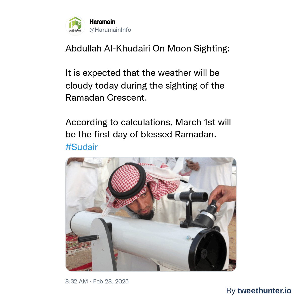 <a href="/MomohBangs200/">Ing. Momoh Bangura</a> <a href="/HaramainInfo/">𝗛𝗮𝗿𝗮𝗺𝗮𝗶𝗻</a> Here’s your screenshot. Want to grow on 𝕏? Check out tweethunter.io.