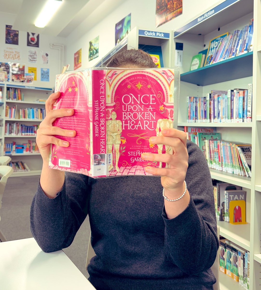 HAWI Library (@hawilibrary) on Twitter photo “Once Upon a Broken Heart” by Stephanie Garber.
“I love this book! There is magic, romance, and fairy tales with a dark twist! Everyone should read it!” Oleksandra, Year 8.
<a href="/Steph_Garb/">Stephanie Garber</a> <a href="/HAWimbledon/">Harris Wimbledon</a> “Once Upon a Broken Heart” by Stephanie Garber.
“I love this book! There is magic, romance, and fairy tales with a dark twist! Everyone should read it!” Oleksandra, Year 8.
<a href="/Steph_Garb/">Stephanie Garber</a> <a href="/HAWimbledon/">Harris Wimbledon</a>
