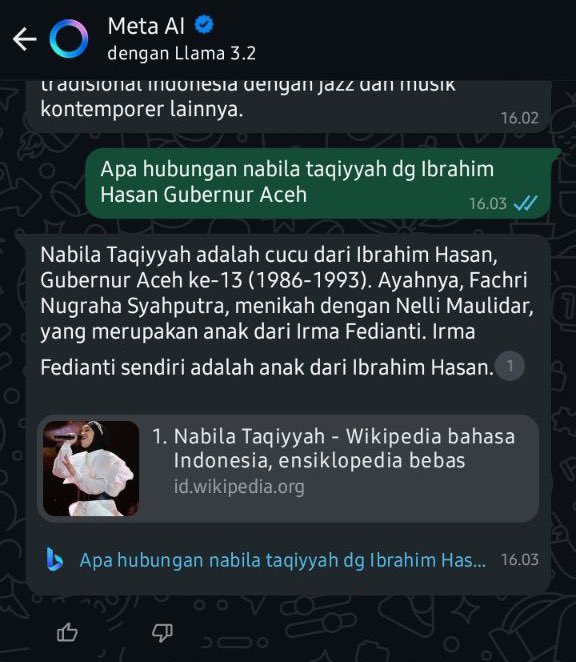 kudapanmanis08's tweet photo. Nabila Taqiyyah cicit dari Prof. Dr. Ibrahim Hasan M.B.A masya Allah nab 
Beliau mantan gubernur Aceh sekaligus politikus indonesia yang menjabat di th 1986-1993 pantesan nabila mau jadi ibu pejabat ya memang lahir dari keluarga pejabat😭
CMIIW https://t.co/3zcij6PDPs
