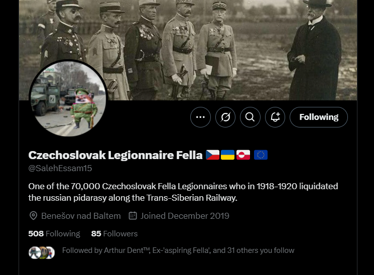 PagerFella69's tweet image. FELLLLLLLAAAAAS!!!

YOU KNOW THAT TODAY IS FRIDAY! 85 followers for fella? FUCK NO!

@SalehEssam15 

FOLLOW REPOST!

#Chujlo69donkey #trumpetretard #TESSLA #Eloncrackhead #Elmobacktoafrica #medvedevliverfailure
