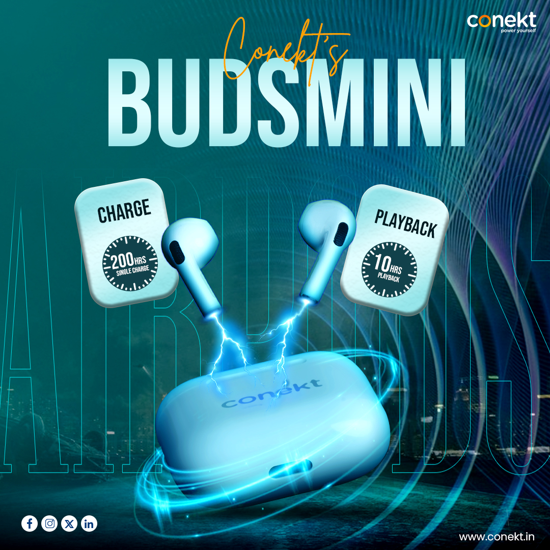 conektgadgets's tweet image. Power Beyond Size🔥 Sound Beyond Limits🎧
#MiniButMighty #MaximumVibes #UnleashTheBeats #TrueWirelessFreedom #PowerYourSound