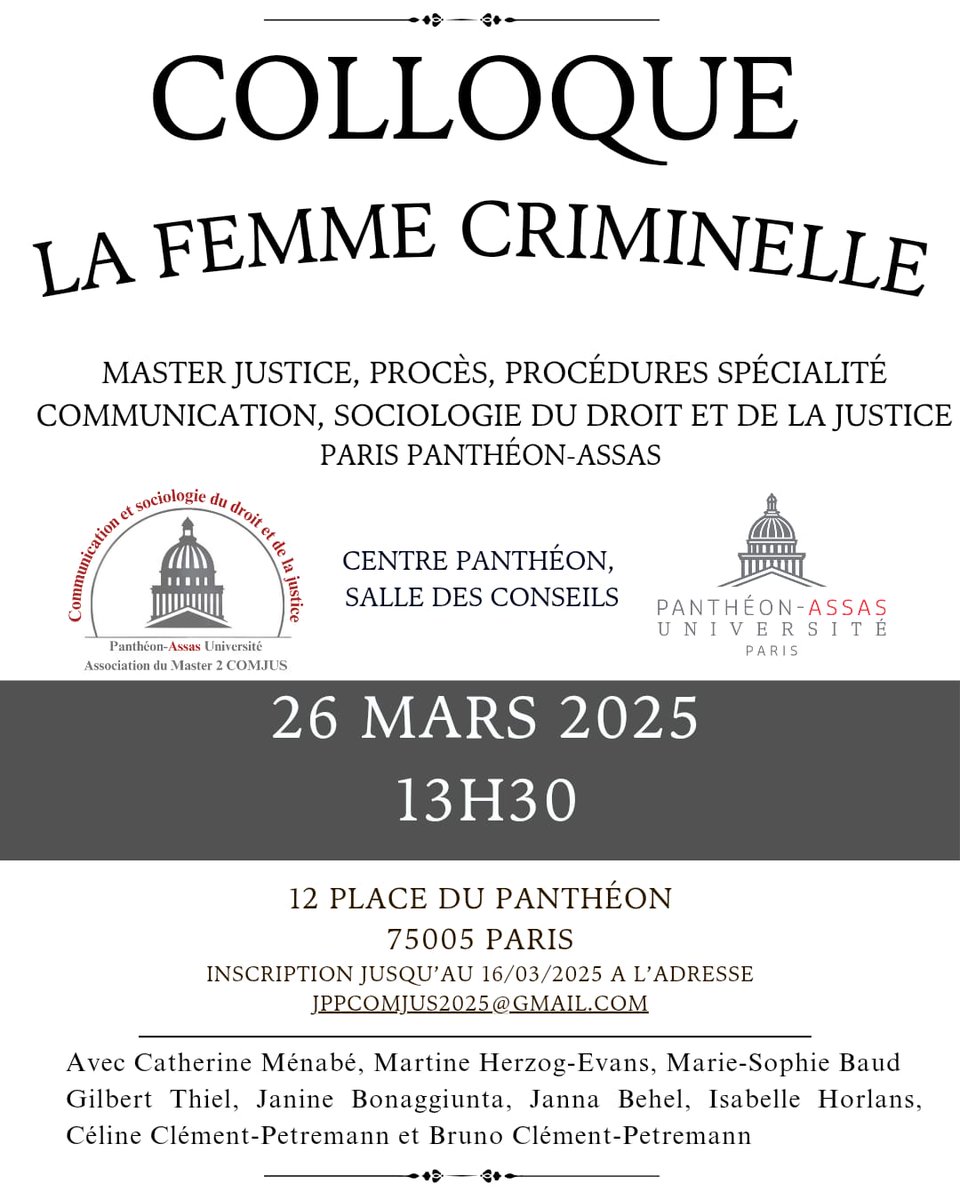 M2 Communication et Sociologie du droit tweet media