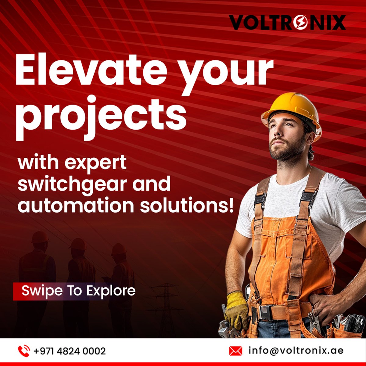 nstsllc's tweet image. 🔌 Power Up Your Projects with Voltronix! ⚡
From automation solutions to switchgear installations and maintenance, our expert team ensures efficiency, safety, and reliability in every project.

#Voltronix #SwitchgearSolutions #AutomationExperts #MEPServices #PowerUp