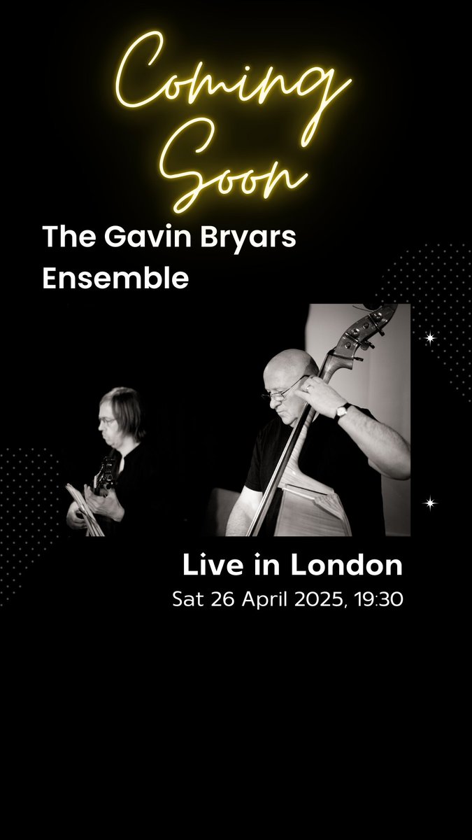 Coming up in London... The Sinking of The Titanic, led by Gavin Bryars on Double Bass. Saturday 26th April, 7:30pm. Tickets here: ticketsource.co.uk/gavinbryars