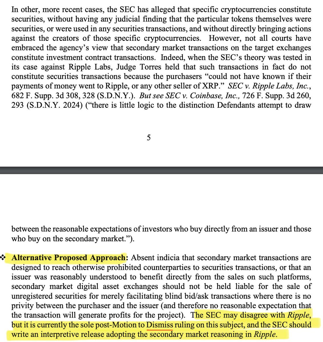 ‼️ Trump’s Crypto Task Force Met with Lawyers This Week (2/24) to Discuss Dismissing Ripple v. SEC Case ‼️