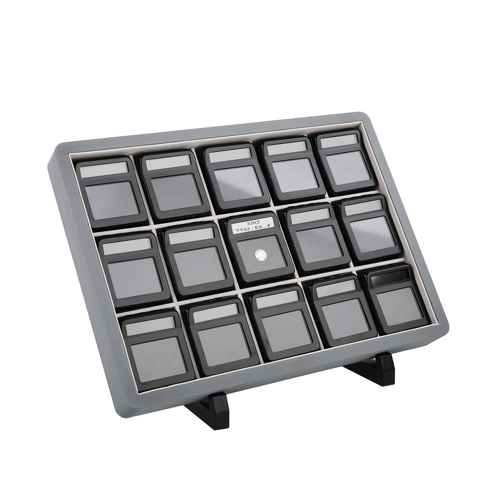 GemtrueUK's tweet image. DK21671-15G Deluxe tray with Gold frame
Material: metal
Color: Matte Black - Shiny Silver - Matte Silver
Tray Size : 340 x 238 x 30mm
Box Size : 60 x 49 x 23mm
15 Boxes in a Tray
Reversible black and white air cushion
#diamondtester #gemstonecheckingequipment