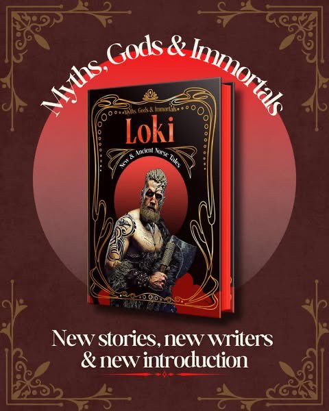 just1hopper's tweet photo. My Norse DNA seems to be doing the trick. After having a story in @flametreepress Odin collection, I now have one in Loki. So if you fancy reading a mini Viking saga featuring hnefatafl, the Swelkie and of course Loki, it will be out in June. https://t.co/sUG6xG6V5G