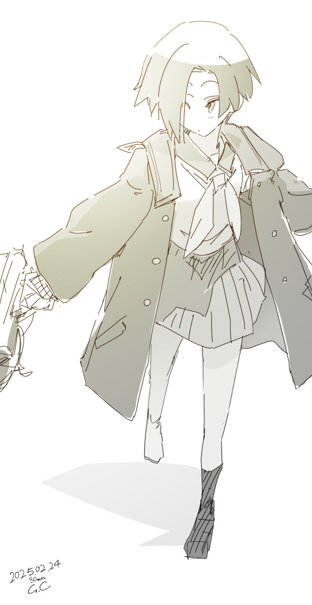 #今月描いた絵を晒そう 
限界までカノジョでした
そして毎日投稿をがんばれました 謝謝!! 