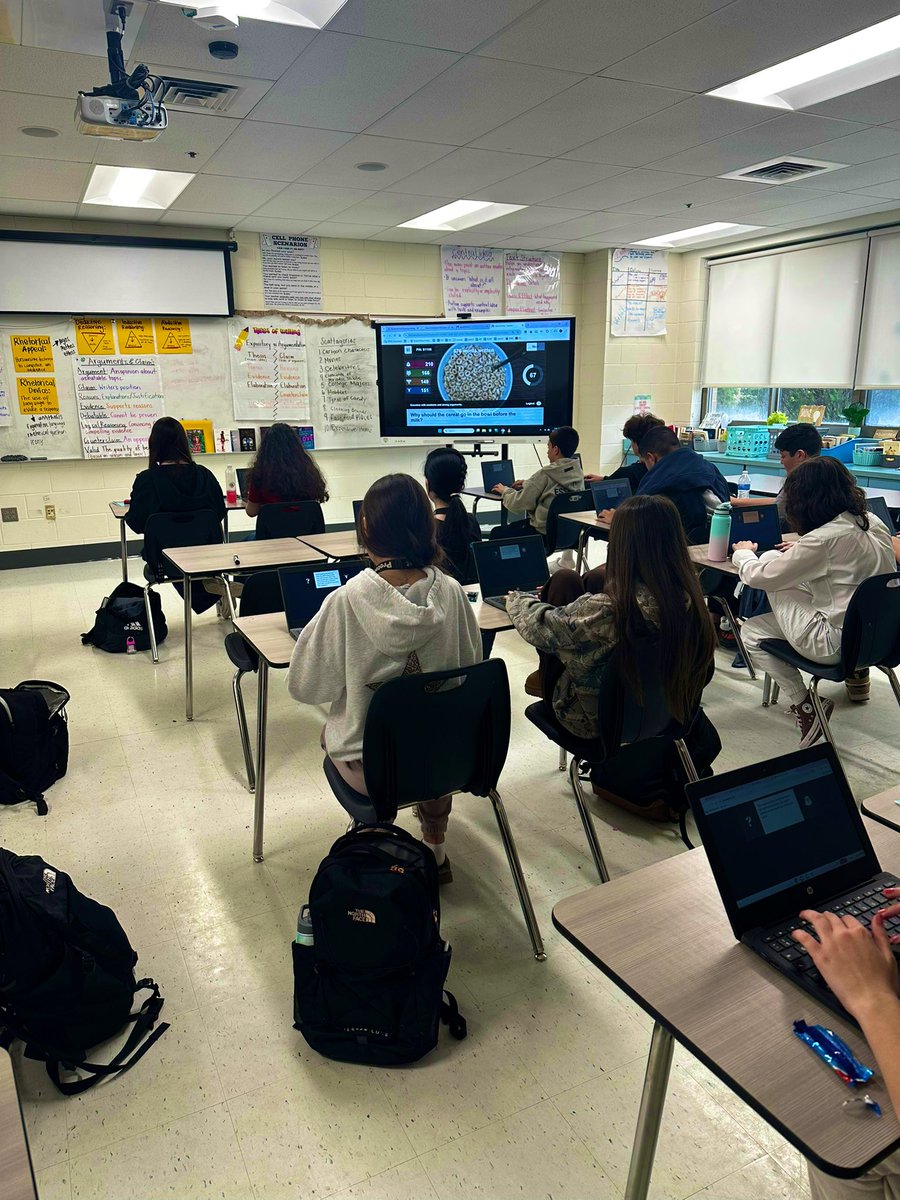 We used WeWillWrite in class, where students competed to write the most logical responses to a given prompt. Then, their classmates voted on the winning responses, rewarding points to a team! So engaging! #argumentativewriting #rhetoricalappeals #rhetoric #ELA #8thgrade