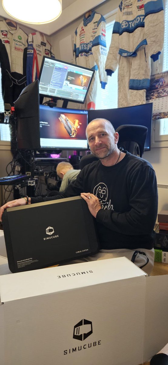 Closer to real driving with brake feeling and feedback from directdrive engine is not possible to get. Proud to be an ambassador of <a href="/Simucube/">SIMUCUBE</a>. Great to have the opprtunity to work with the best in business of simracing