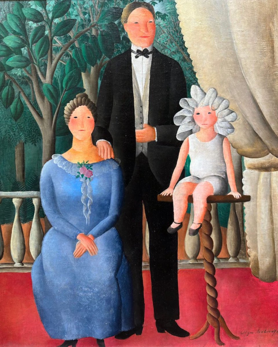 🟣En el marc del #8M, us mostrem 'La família', d'Olga Sacharoff, on qüestiona la imatge idealitzada d’una família petitburgesa, adquirida recentment pel <a href="/museuartgirona/">Museu d'Art de Girona (md'A)</a>

Aquesta setmana, des de <a href="/Gironamuseus/">#GironaMuseus</a> us volem parlar del paper de les dones en la cultura. Estigueu atentes!