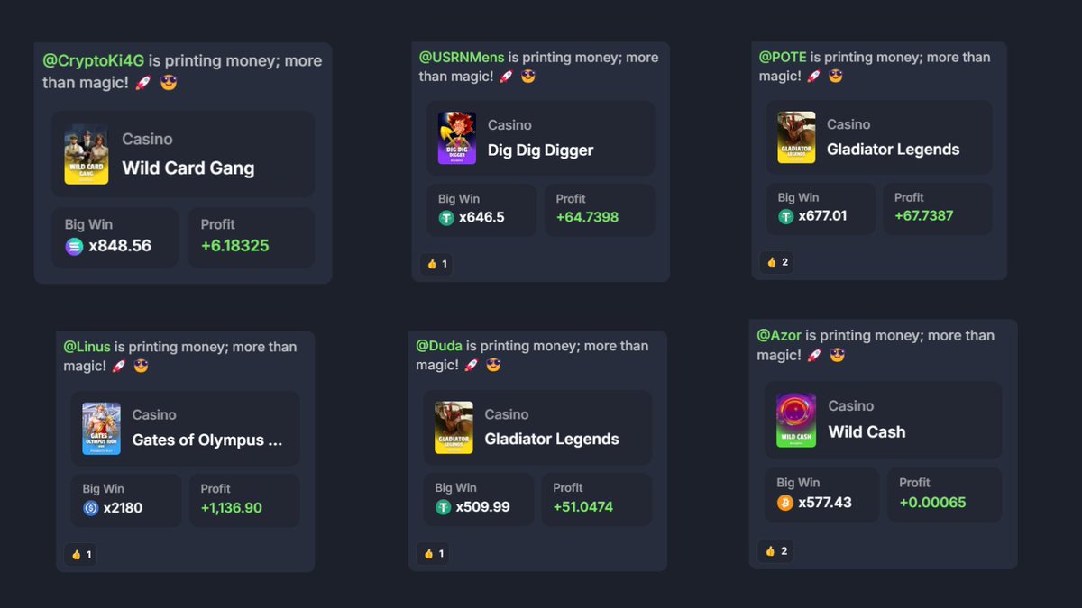 Basebetio's tweet photo. Slots printing right now 💰 Congrats winners!  🍀 https://t.co/iWLJVXVhxL