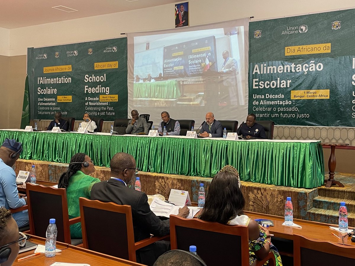 Rasmus Egendal (@wfp_car_cd) on Twitter photo Aujourd’hui débute la 10 ème Journée Africaine de l’Alimentation Scolaire (JAAS). Nous sommes à la Cité des Chefs d’Etats de Bangui pour l’allocution d’ouverture. <a href="/k_zingas/">Aurélien-Simplice K-ZINGAS</a> <a href="/_AfricanUnion/">African Union</a> #JAAS #nutrition #protection #ADSF2025 Aujourd’hui débute la 10 ème Journée Africaine de l’Alimentation Scolaire (JAAS). Nous sommes à la Cité des Chefs d’Etats de Bangui pour l’allocution d’ouverture. <a href="/k_zingas/">Aurélien-Simplice K-ZINGAS</a> <a href="/_AfricanUnion/">African Union</a> #JAAS #nutrition #protection #ADSF2025