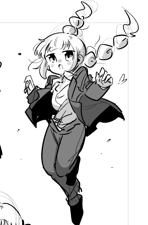 #今月描いた絵を晒そう 
らくがき達 
