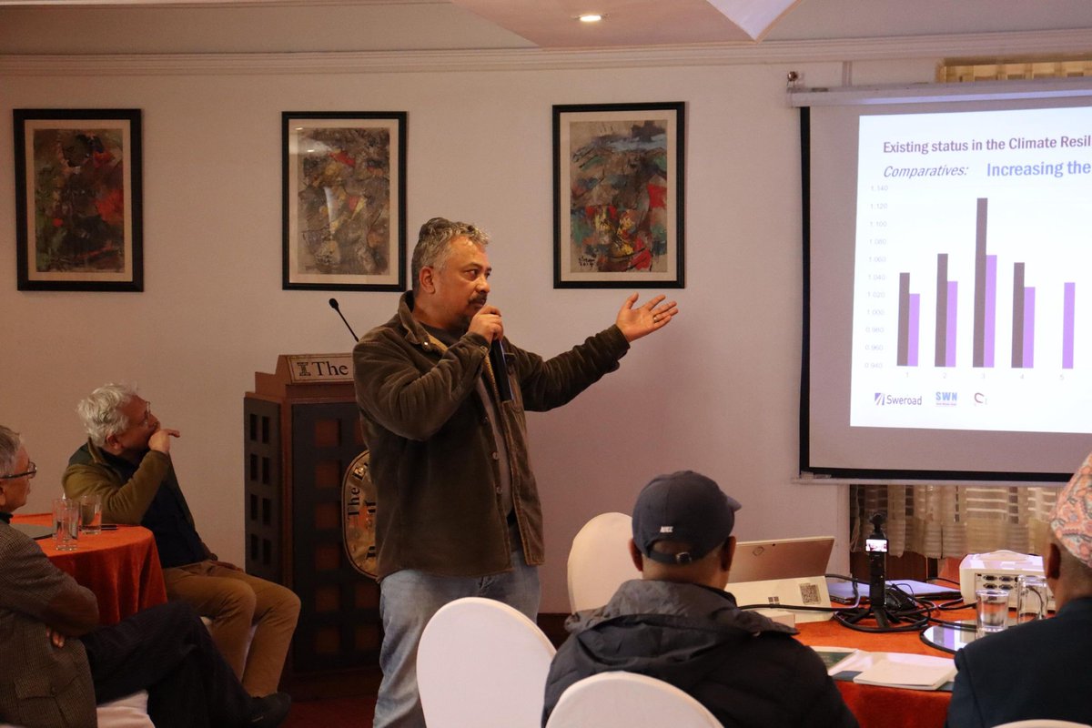 Do you want to understand what #climateresilience means for #roads and #bridges? That is exactly what @ScottWilsonNepal trained policymakers and practicing engineers from DoR, DoLID, NDRRMA, MoPIT, and MoUD on February 17 and 18, 2025.
