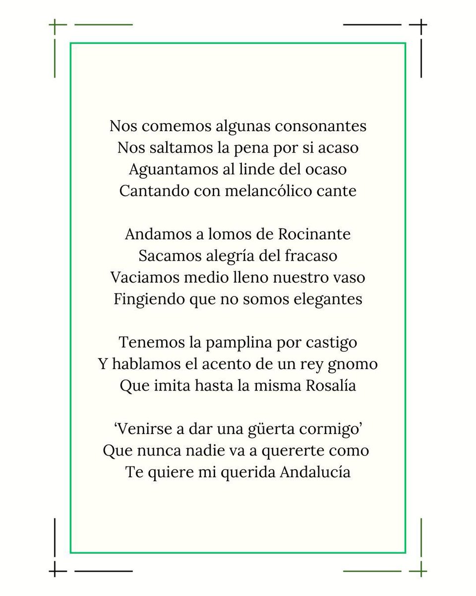 Feliz día de Andalucía 💚🤍