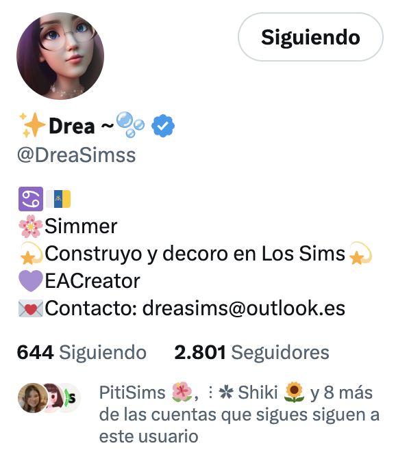 FOBfou's tweet photo. @DreaSimss @LosSimsES EA app, mil gracias por el sorteo 🙏🥰 Mucha suerte a todos. https://t.co/yqdEOL82Wf