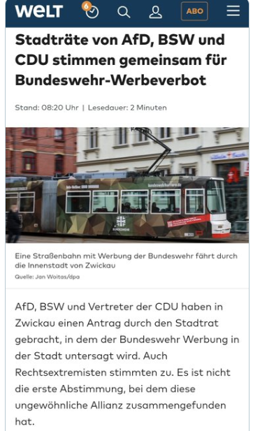 aniho91's tweet image. Die Frage ist doch, warum hat die #CDU diesen Antrag unterstützt? Früher stand sie wie keine andere Partei für die Bundeswehr. Was ist passiert? Will niemand mehr Deutschland schützen – nur noch Geschäfte (mit RU)  machen? #ProtectEurope