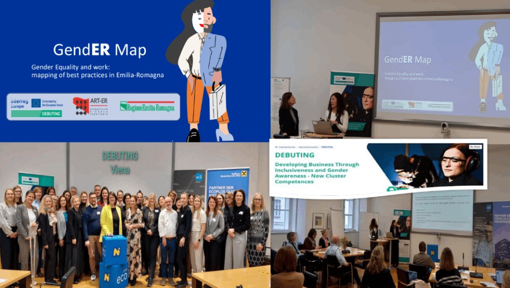 La parità di genere è una leva strategica per la competitività delle PMI! 🌟 Scopri come il progetto <a href="/DEBUTINGproject/">DEBUTING project</a> #DEBUTING sta trasformando le imprese in Emilia-Romagna #ParitàDiGenere #GenderEquality  #Inclusione
👉 art-er.it/2025/02/debuti…