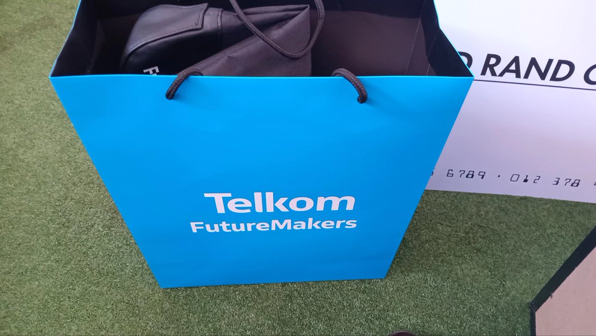 I thank Telkom. Here is to changing maths and science across the country. I congratulate me
