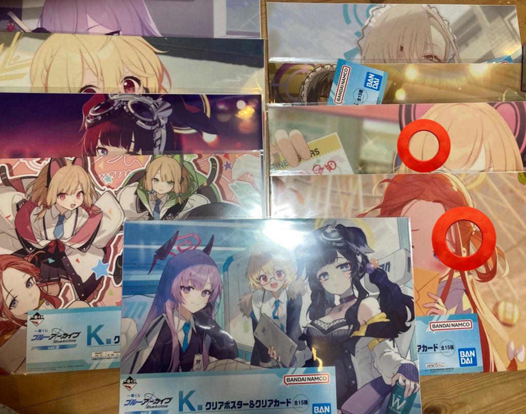 ブルアカ1番くじ 【交換】

募集→K賞 ネル トキ
           G賞  ネル
            I賞 ネル
お渡し→お写真の物(⭕️以外の物)

交換など初めてで勝手などお手間とらせてしまうかもしれませんがお持ちの方いらっしゃいましたらDMやリプなどお願いいたします🙇‍♀️