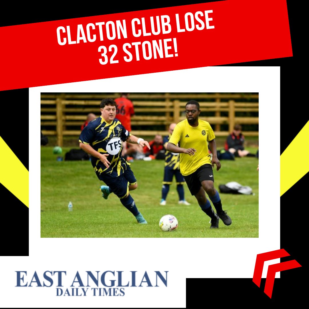 Clacton lads have hit the headlines with their total of 32 stone loss! Go on lads! Read the full story here: eadt.co.uk/news/24962568.…