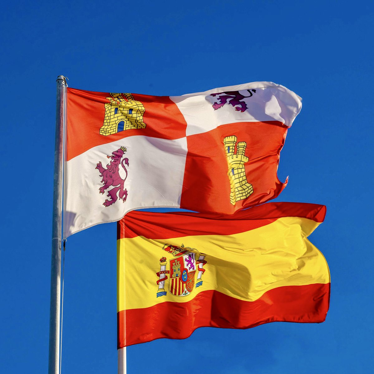 Hoy celebramos 42 años de nuestro Estatuto de Autonomía, base de una #CastillayLeón próspera y con más oportunidades.

Somos referentes en Educación, Servicios Sociales y Sanidad. Crecemos y el empleo bate récords, con los impuestos más bajos de nuestra historia.

Gracias a todos