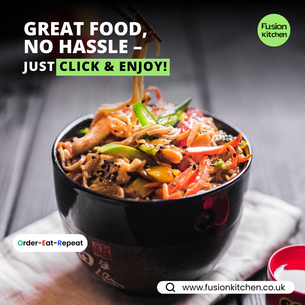 FusionKitchenuk's tweet photo. Great Food, No Hassle – Just Click &amp; Enjoy!

#GreatFood #NoHassle #EasyOrdering #FoodDelivery #TakeawayMadeEasy #ClickAndEnjoy #FastFood #DeliciousEats #OrderOnline #SeamlessDining #TastyMeals #FoodLovers #QuickBites #DineAtHome #SavorTheFlavor #Fusionkitchen https://t.co/jpP8g7bCZ9