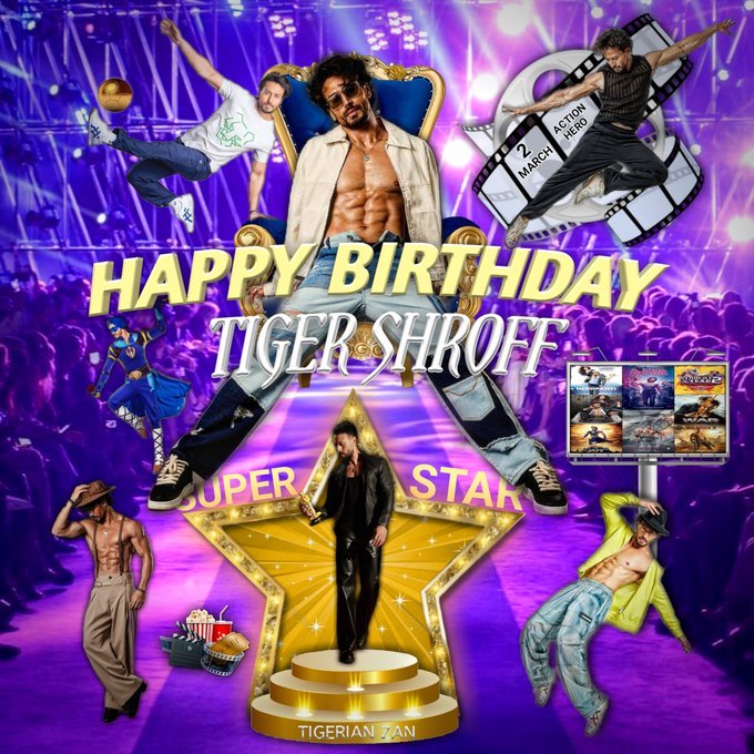 Here's presenting the CPD for #TigerShroff Birthday 🥳🎂, 

Designed by :-   <a href="/GodPro96/">RONNY</a>

Get ready for the trend, dear Tigerians 💥👊

Official hashtag: #HappyBirthdayTigerShroff
Grand celebrations trend from 1st March at 7:00 PM

Happy birthday in advance tiger Shroff