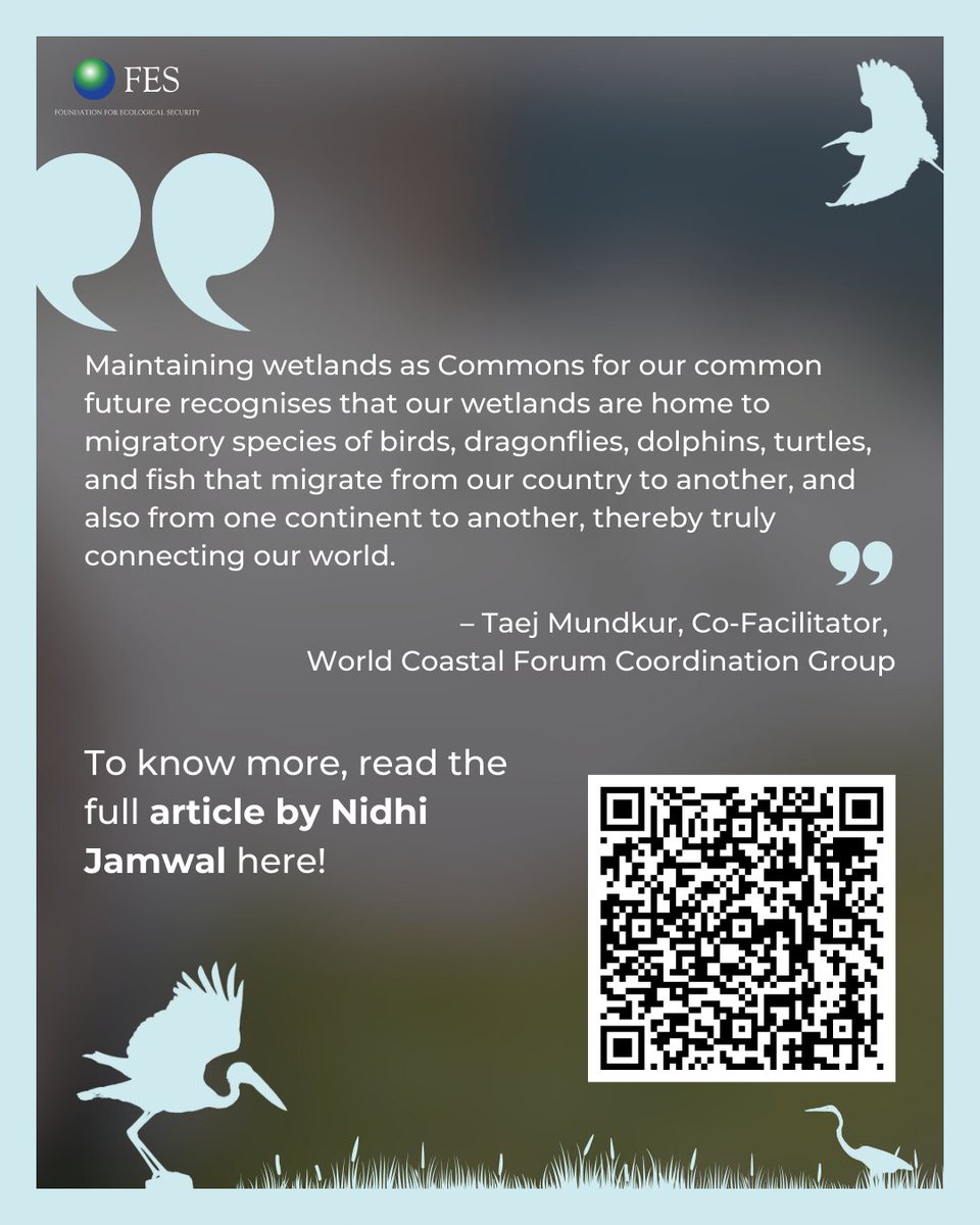 fesforcommons's tweet photo. To know more, read the full article here: https://t.co/SimnWpW9ZG
Wetlands belong to all of us. Their survival depends on our collective action. How will you be part of the change?
@JamwalNidhi @KashmirTimes_
#Wetlands #PromiseOfCommons #CommunityAction #CommonLands #CommunityStewardship #SustainableDevelopment #GenerationRestoration #CollectiveAction #Sustainability #SustainableFuture #Collaboration