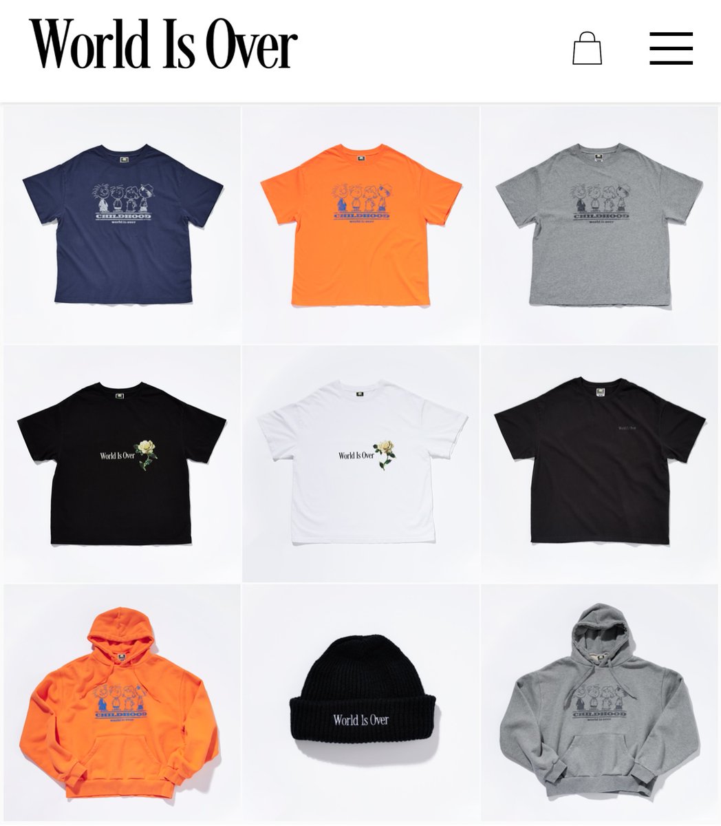 Fukase監修によるグッズプロジェクト 「World Is Over」のグッズ販売が