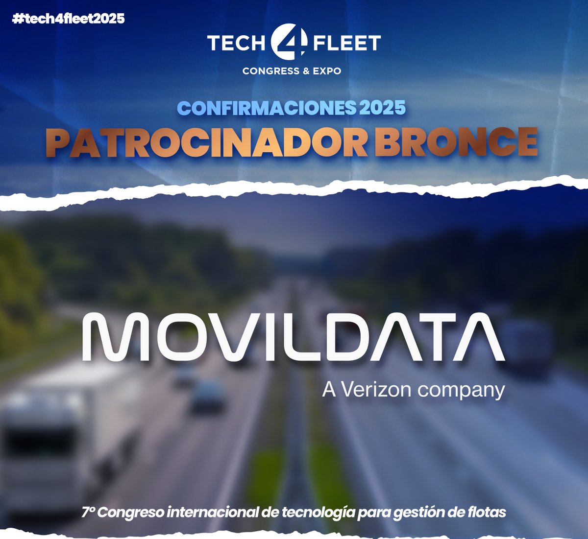 tech4fleet's tweet image. ¡Seguimos sumando aliados clave para la 7ª edición de #Tech4Fleet! Y @movildata, sin duda, es uno de ellos 🙌

La multinacional líder en #telemática confirma su participación como patrocinador bronce por tercer año consecutivo📍