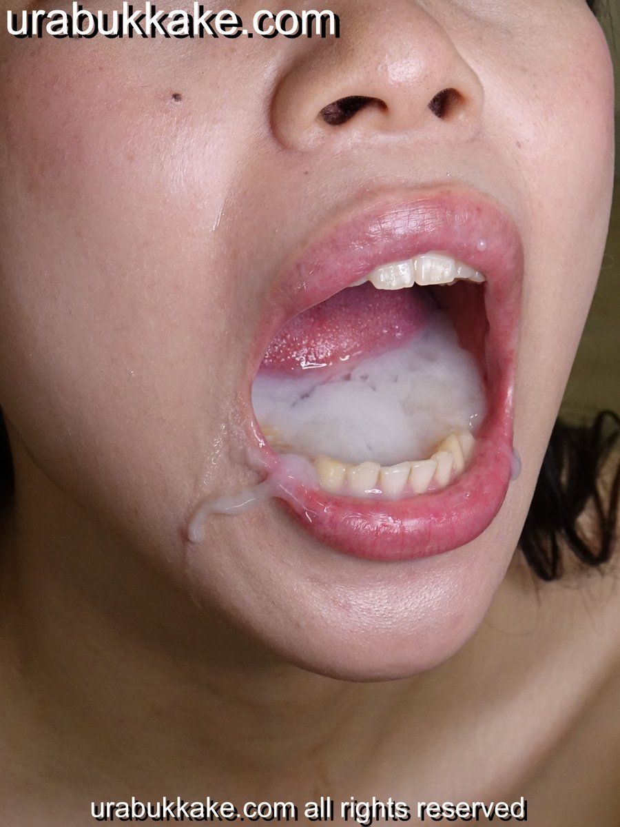 Urabukkake2's tweet photo. 💦👄Miho's mouth filled with sperm at https://t.co/pYroMqPpV7! 🥳😈

#Gokkun #CumDumpster #CumInMouth #Urabukkake https://t.co/rcqaRzy5Au