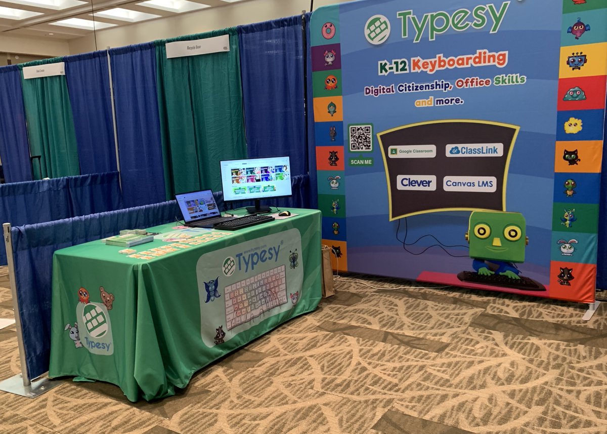 Typesy (@typesyapp) on Twitter photo 🚀 Live from the <a href="/NCCE_EdTech/">NCCE: Northwest Council for Computer Education</a> Conference in Seattle! 🌟 Our Sales Director, Rick, is at the Typesy booth, ready to show you how to revolutionize typing and digital literacy in your school! Stop by to see interactive demos, exclusive offers, and the future of keyboarding 🚀 Live from the <a href="/NCCE_EdTech/">NCCE: Northwest Council for Computer Education</a> Conference in Seattle! 🌟 Our Sales Director, Rick, is at the Typesy booth, ready to show you how to revolutionize typing and digital literacy in your school! Stop by to see interactive demos, exclusive offers, and the future of keyboarding