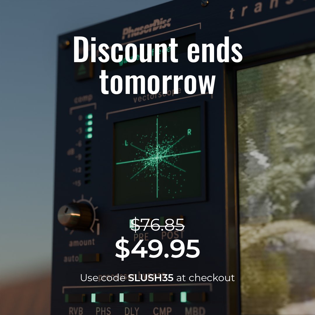 Get 35% off Transcendence for today only!
transcendence.emberdsp.com