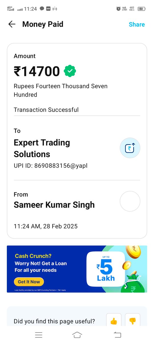 Rajputsameersi3's tweet photo. @Cyberdost  @CMMadhyaPradesh  @AmitShah @myogiadityanath @NitishKumar @girirajsinghbjp  @chirag+91 88750 65828,+91 63673 08843 i scammed of 30000 aur bahut sare ladke isme fase hai please help us, https://t.co/b3YfVHs7b5