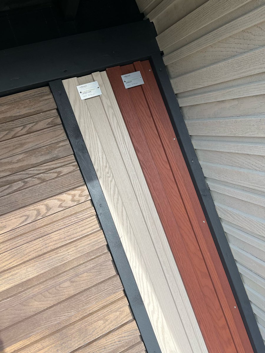 A Deck-ing Good #Display at #Newport! 🛠️

Our #Newport branch has had a <a href="/Millboard_UK/">Millboard</a> #Makeover, and it’s looking #Decktacular! 👨‍🔧

Pop in to see our #NewDisplay—#LowMaintenance, #HighPerformance #Decking that looks like #Timber without the hassle. 🏡

#BuildYourWay #Millboard