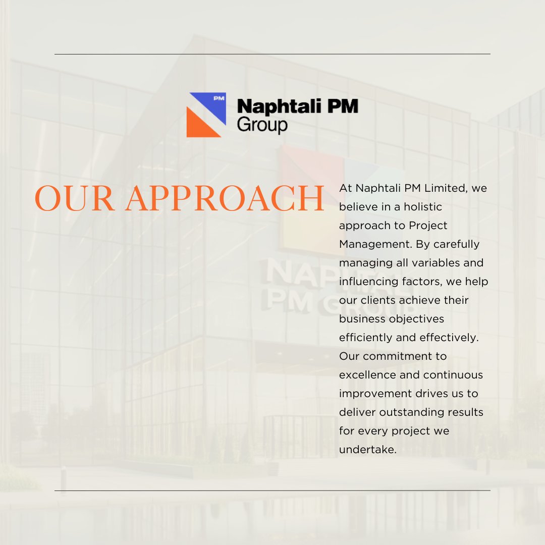 Naphtali_pm's tweet photo. Naphtali PM Group - With industry expertise spanning across Construction, Engineering, Finance, and Oil &amp; Gas, we’re here to elevate your projects to new heights! From comprehensive solutions to customized training, our expert consultants ensure success at every turn. https://t.co/JJPr4STKDp
