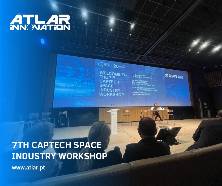 From February 24th-26th, 2025, ATLAR joined the 7th CAPTECH SPACE INDUSTRY WORKSHOP in Paris, uniting over 350 experts to advance EU space defence capabilities through innovation and research, enhancing Earth observation, satellite communications, and AI-driven data processing.