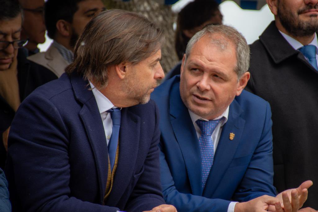 g_lopezmendez's tweet photo. Gracias presidente @LuisLacallePou 
La tranquilidad en el último día de su objetivo cumplido y haber sido recíproco o de la confianza brindada. 
Gran Gobierno. 
#OrgullosamenteGRACIAS https://t.co/kdK8KsMTMR