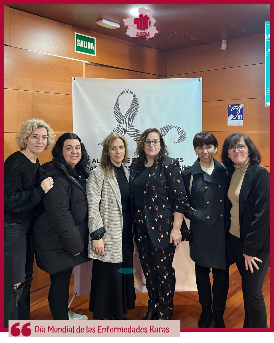 AsemClm's tweet photo. 🔴Día Mundial de las Enfermedades Raras
Este 28 de febrero nuestra entidad está participando en las II Jornadas 'Creando alianzas' organizadas por la Alianza de Enfermedades Raras de Castilla-La Mancha, con la colaboración de la D.G de Humanización y Atención Sociosanitaria. https://t.co/3yOxuz217V