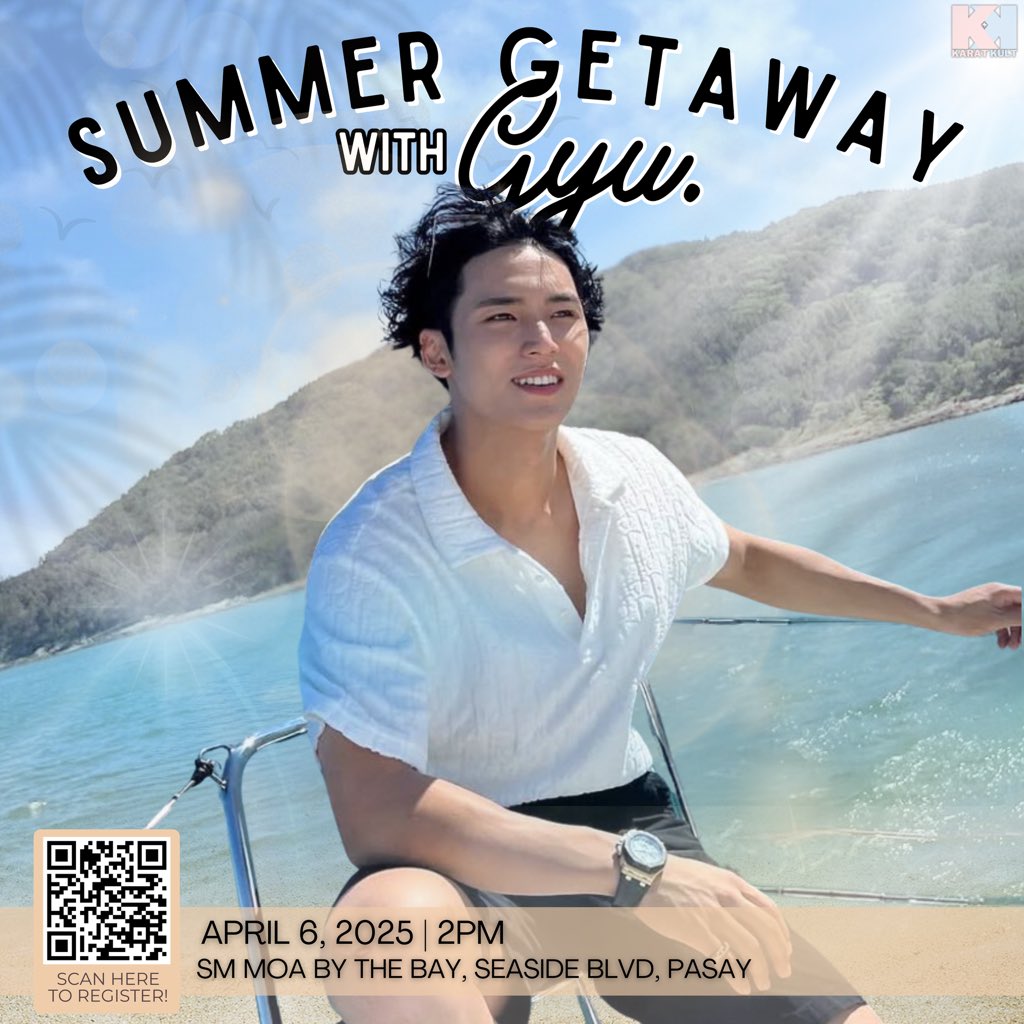 KaratKult's tweet image. Half of the spots are already taken! 
If you haven’t registered yet, now’s the perfect time! 🏝️

🗓️ April 06, 2025 | 2:00 PM 
📍SM MOA by the BAY

Minimum Cafe Purchase: 250 PHP
Kit Price: 350 PHP 

Register here or scan the qr code below to secure your slot. 
🔗…