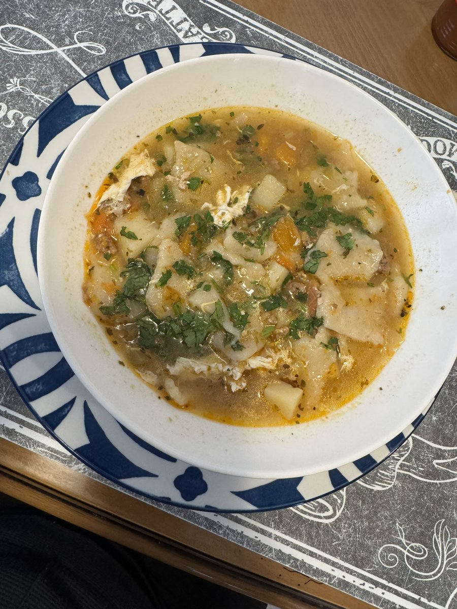 EcoFamilyTips's tweet photo. Because a delicious soup with natural ingredients is always better! ... this dish is also a tradition from southern Chile and is called pantrucas 🤤 easy to make and delicious. Would you dare to try it? #FamilyTime #Soup #Love https://t.co/XYiCHU2kU8