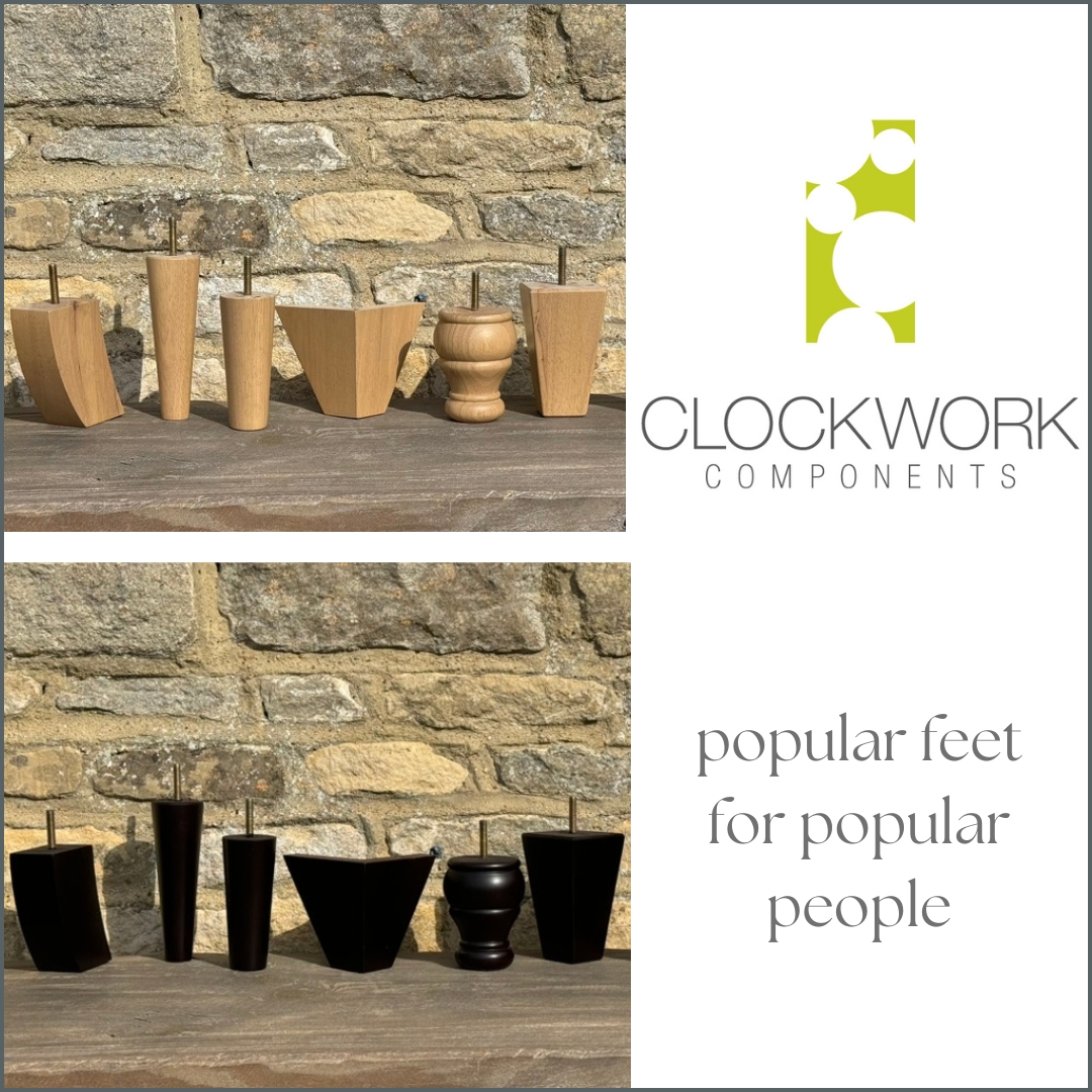 CWC_Ltd's tweet image. We've taken our most popular styles of wooden feet &amp;amp; created a range in Dark Natural &amp;amp; Wenge finishes!  These  feet are designed to elevate any furniture at a price point you’ll LOVE!  Don’t miss out!" 

clockworkcomponents.com/products/woode…

#woodenfeet