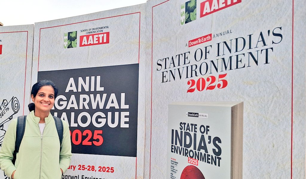 #AAD2025 by <a href="/CSEINDIA/">CSEINDIA</a> is a journalists' delight! so many learnings, so much knowledge.  Going back inspired and much enriched, thanks to <a href="/sunitanar/">Sunita Narain</a>