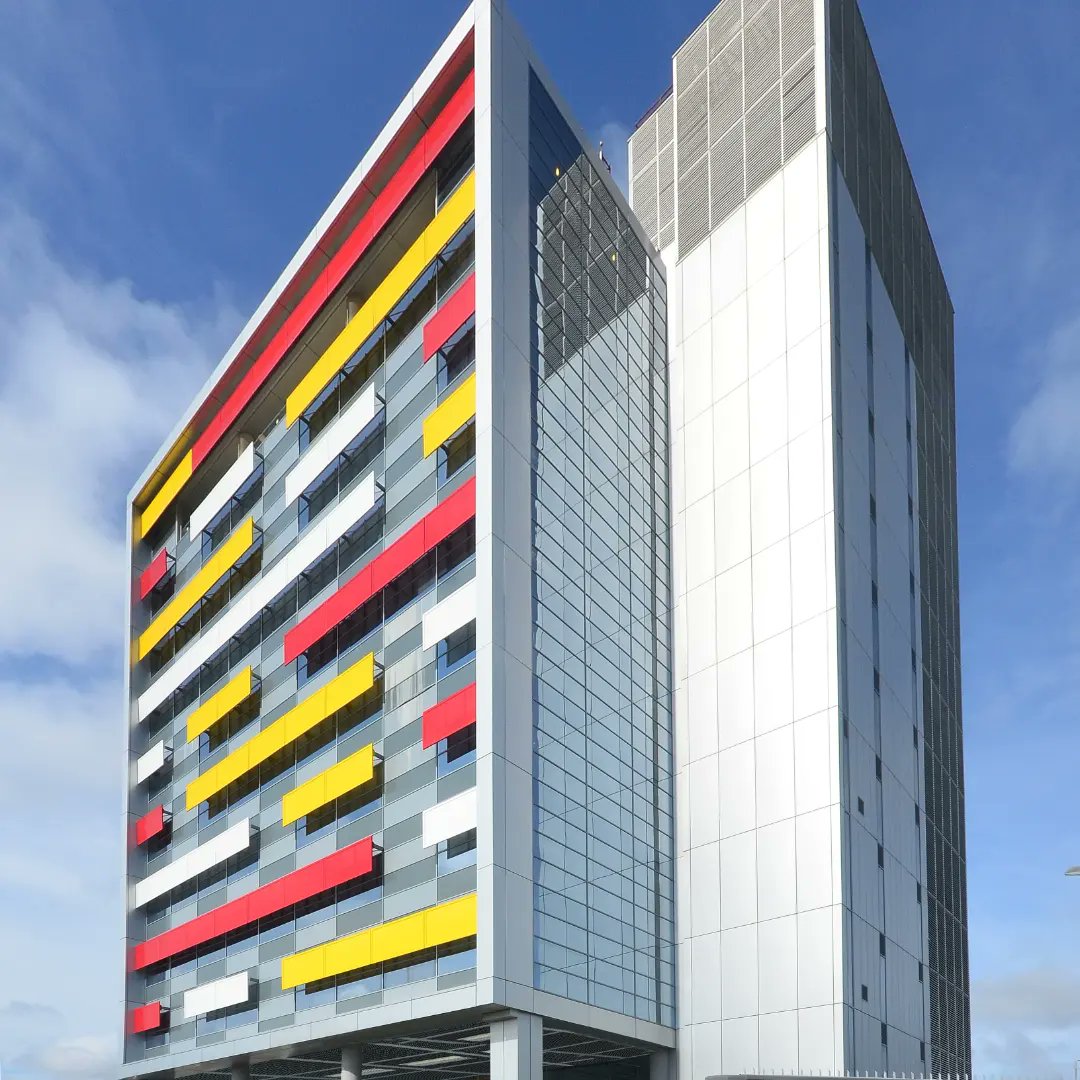 CCPLagos's tweet photo. The Bay Atlantic building in Lekki stands on a 9,130-square-meter site and features 10,200 square meters of lettable commercial space across nine floors. It also includes a canteen on the mezzanine floor, showcasing a perfect blend of aesthetic engineering and innovative design. https://t.co/C2RwwhjVup