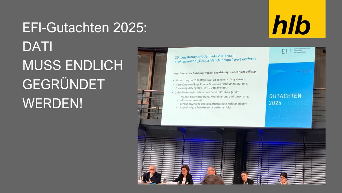 🚦Deutschland-Tempo? Eher Stillstand! 🚦
Das EFI-Gutachten 2025 zeigt deutlich: Der transformative Richtungswandel bei Forschung und Innovation stagnierte in der 20. Legislaturperiode. Die ambitionierten Ziele wurden nicht umgesetzt – zu langsam, zu unkoordiniert, zu wenig