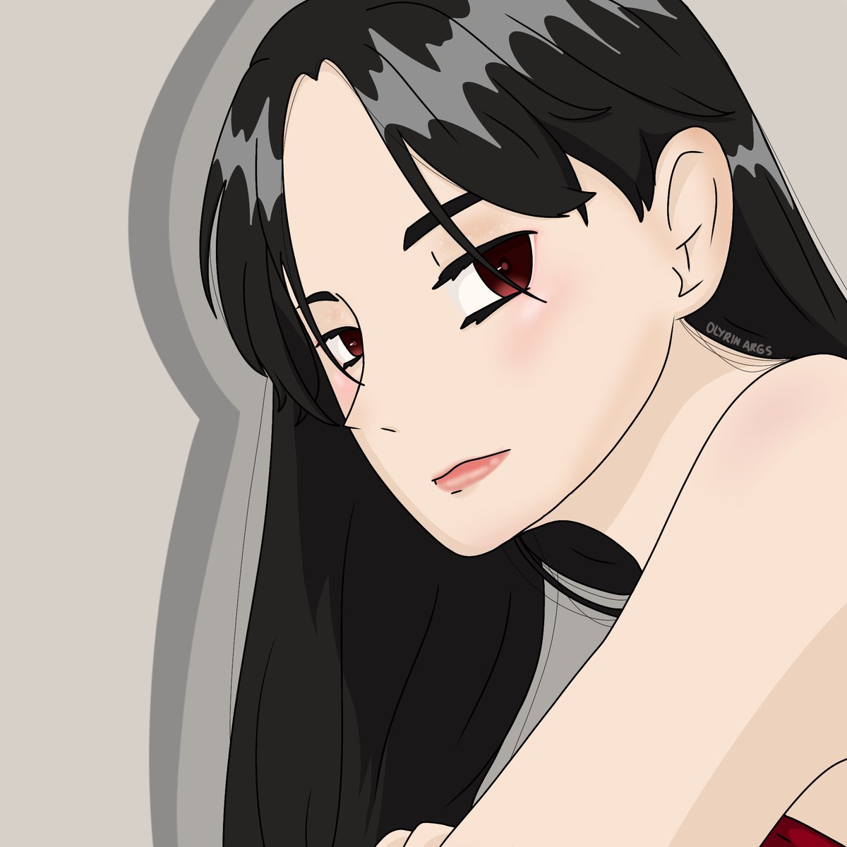 ArgsOlyrin's tweet photo. Trying out a light make-up 

Back in track!! ✨

#DigitalArtist #commissionopen https://t.co/JWH8znbAx7