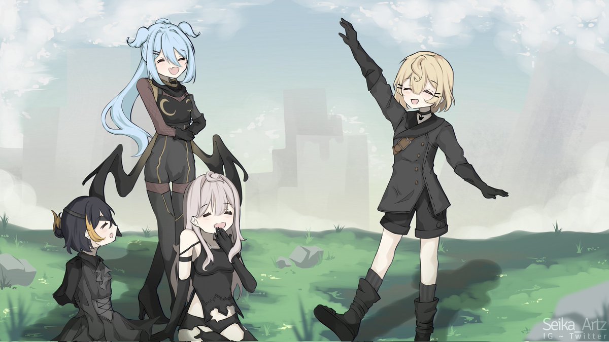 Seika_Artz's tweet photo. Had a lovely time working on some of the art for the music video of Ennacord's cover of Weight of The World for Enna's birthday!
Hope everyone enjoyed it^^

#Palouette #エナーアート #EnnDay2025 https://t.co/98FDlEfJ3e