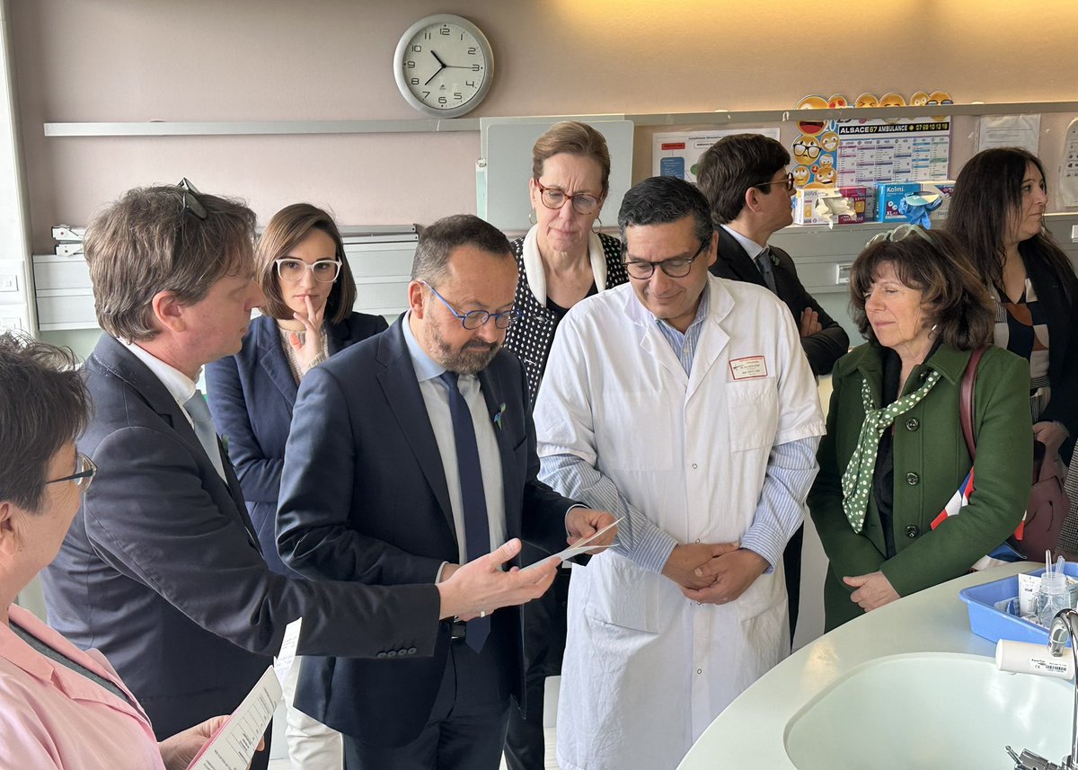 Fabienne Keller (@fabienne_keller) on Twitter photo Bienvenue à Strasbourg, cher <a href="/yannickneuder/">Dr. Yannick Neuder</a>.
Nous sommes ravis de vous accueillir à l’hôpital de Hautepierre pour la journée internationale des maladies rares.
La France, et singulièrement le <a href="/CHRUStrasbourg/">CHRU Strasbourg</a>, est en pointe en Europe dans le combat contre ces maladies. Bienvenue à Strasbourg, cher <a href="/yannickneuder/">Dr. Yannick Neuder</a>.
Nous sommes ravis de vous accueillir à l’hôpital de Hautepierre pour la journée internationale des maladies rares.
La France, et singulièrement le <a href="/CHRUStrasbourg/">CHRU Strasbourg</a>, est en pointe en Europe dans le combat contre ces maladies.